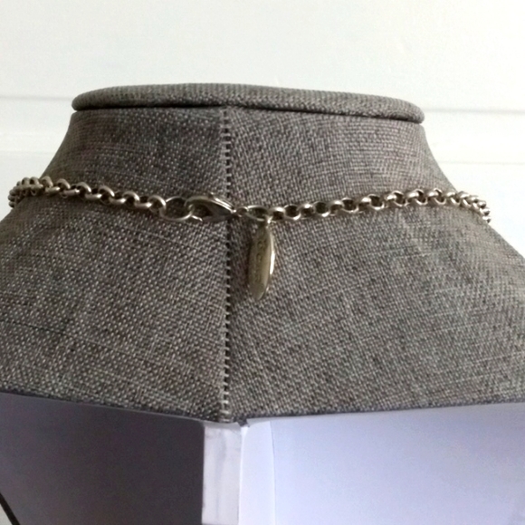 NWT Bocar. Silver Tone . Mix Materials Colorful Long Necklace. - Picture 8 of 14